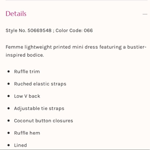 NWOT Free people dress - Picture 8 of 8